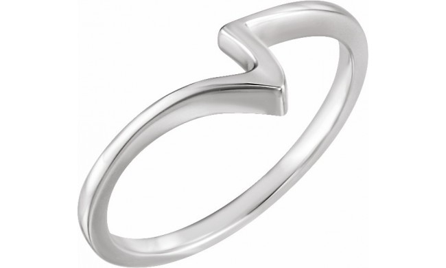 14K White Band