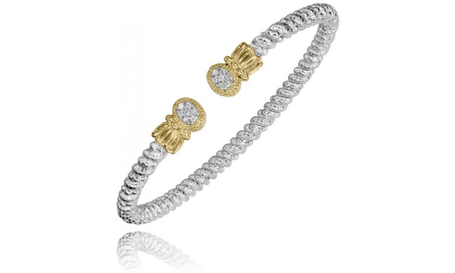 Vahan 14k Gold & Sterling Silver Diamond Bracelet