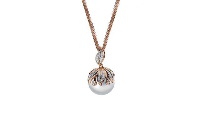 Imperial Pearl 14k Rose Gold Freshwater Pearl Pendant