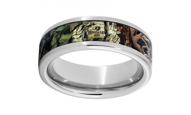 Serinium Pipe Cut Band with Mossy Oak Break-Up Infinity Inlay