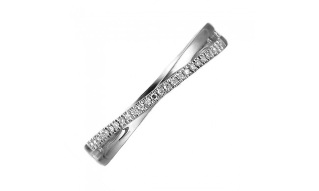 Gems One 14Kt White Gold Diamond (1/20 Ctw) Ring