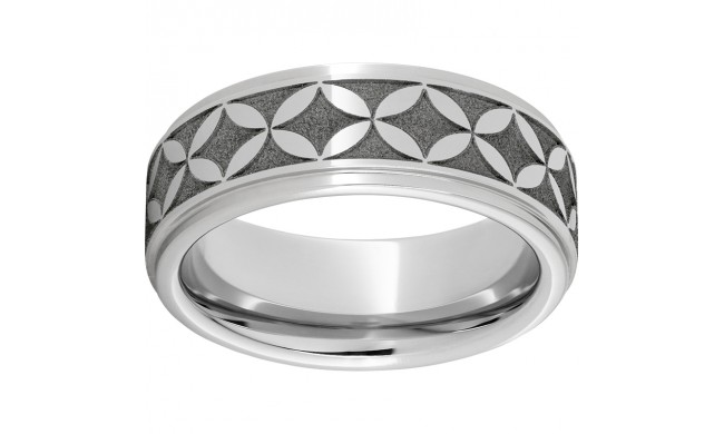 Serinium Flat Grooved Edge Band with Northstar Laser Engraving