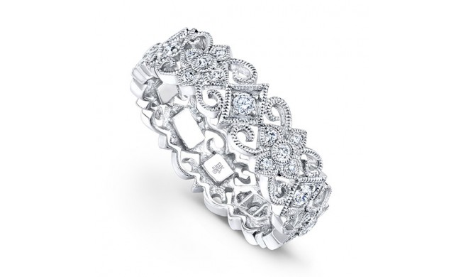 Beverley K 18k White Gold Diamond Band