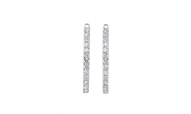 Gems One 14Kt White Gold Diamond (1/4Ctw) Earring