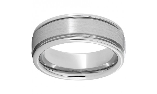 Serinium Rounded Edge Band with Satin Finish