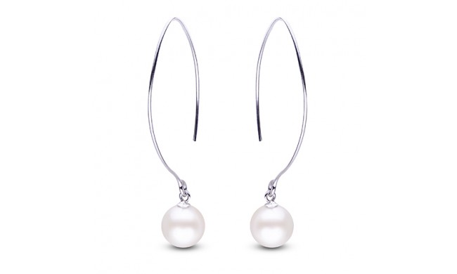 Imperial Pearl Sterling Silver Freshwater Pearl Earrings