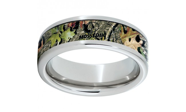 Serinium Pipe Cut Band with Mossy Oak Obsession Inlay