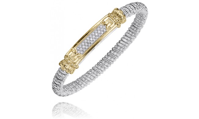 Vahan 14k Gold & Sterling Silver Diamond Bracelet