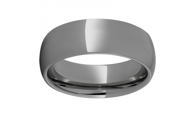 Rugged Tungsten  8mm Domed Polished Band