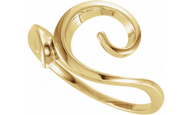 14K Yellow Freeform Ring