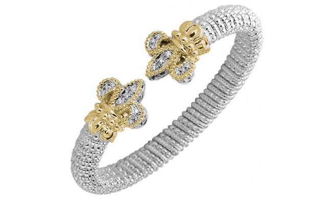 Alwand Vahan 8mm 14k Gold & Sterling Silver Diamond Bracelet