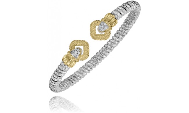 Vahan 14k Gold & Sterling Silver Diamond Bracelet