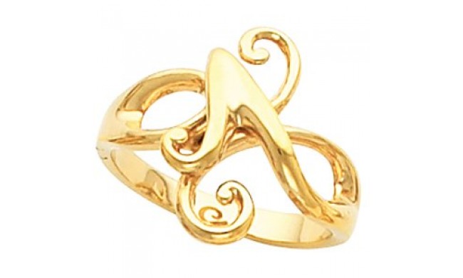 14K Yellow Freeform Ring