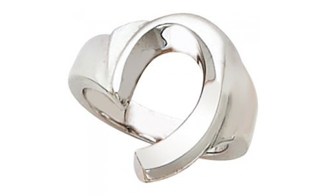 14K White Freeform Remount Ring