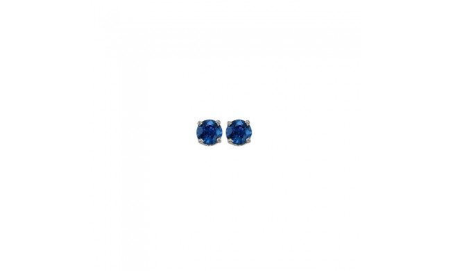 Gems One 14Kt White Gold Sapphire (1/4 Ctw) Earring