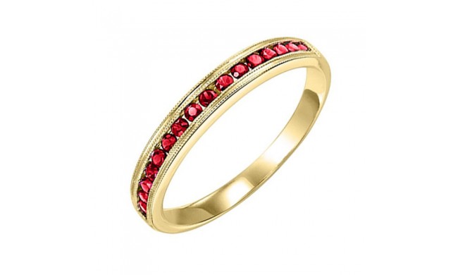 Gems One 14Kt Yellow Gold Ruby (1/3 Ctw) Ring