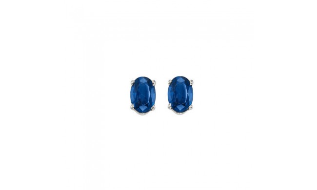 Gems One 14Kt White Gold Sapphire (1/2 Ctw) Earring