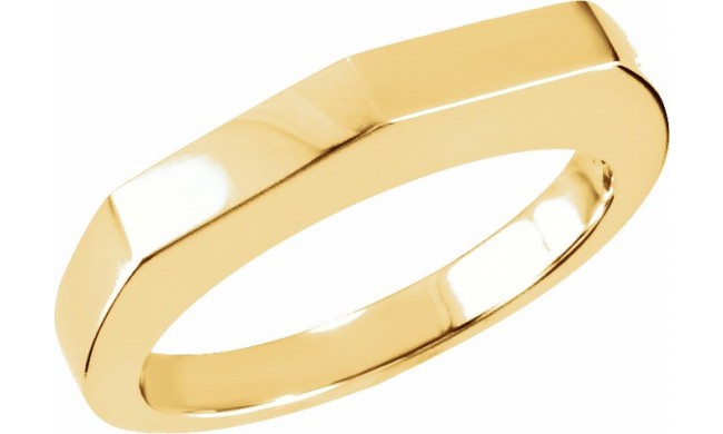 14K Yellow Stackable Ring