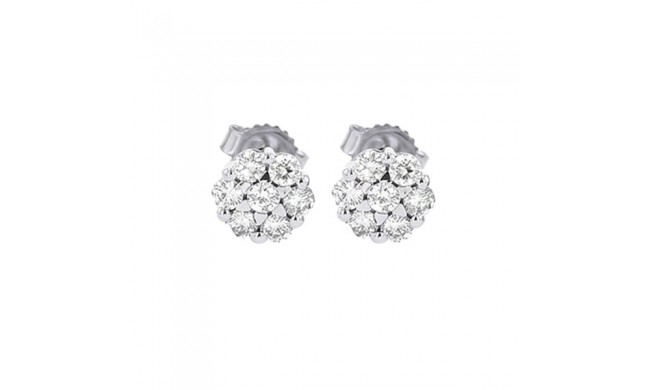 Gems One 14Kt White Gold Diamond (1/3Ctw) Earring