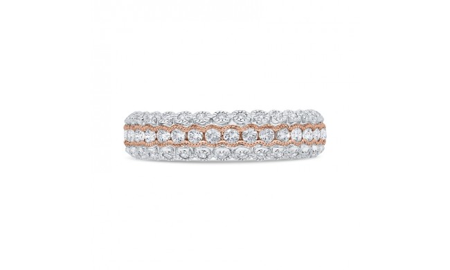 Shah Luxury 14K Two-Tone Diamond Wedding Band