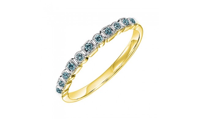 Gems One 14Kt Yellow Gold Diamond (1/8Ctw) Ring
