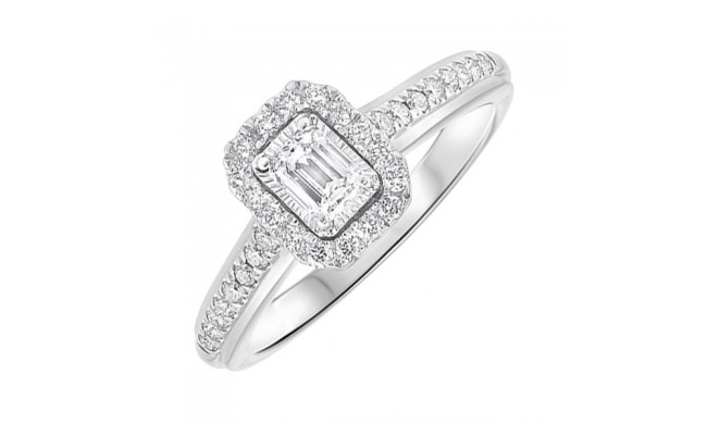 Gems One 14Kt White Gold Diamond(5/8Ctw) Ring