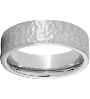 Serinium Pipe Cut Band with Moon Finish