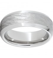 Serinium Beveled Edge Band with Bark Finish