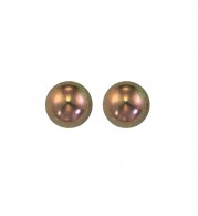 Gems One Silver Pearl (2 Ctw) Earring