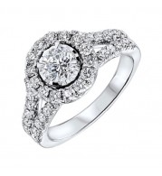 Gems One 14Kt White Gold Diamond(1 5/8Ctw) Ring