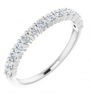 Platinum 3/8 CTW Diamond Anniversary Band