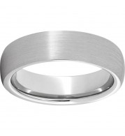 Serinium Domed Band with Satin Finish