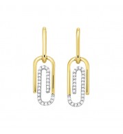 Gems One 10Kt Yellow Gold Diamond (1/6Ctw) Earring