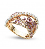 Imperial Pearl 14k Rose Gold Freshwater Pearl Ring