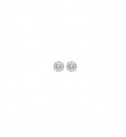 Gems One 14Kt White Gold Diamond (1/20 Ctw) Earring