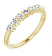 14K Yellow 3/8 CTW Diamond Anniversary Band