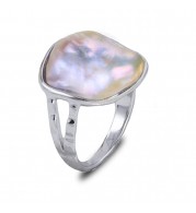 Imperial Pearl Sterling Silver Freshwater Pearl Ring