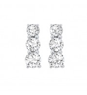 Gems One 14Kt White Gold Diamond (1/2Ctw) Earring