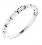 Platinum 1/4 CTW Diamond Anniversary Band
