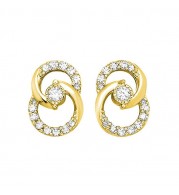 Gems One 10Kt Yellow Gold Diamond (1/4Ctw) Earring