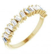 14K Yellow 1/2 CTW Diamond Anniversary Band