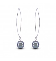 Imperial Pearl Sterling Silver Tahitian Pearl Earrings
