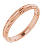 14K Rose Universal Band