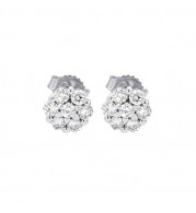 Gems One 14Kt White Gold Diamond (1/4Ctw) Earring