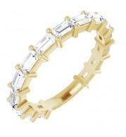 14K Yellow 1 1/2 CTW Diamond Anniversary Band