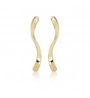 Carla 14k Yellow Gold Curve Wire