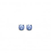 Gems One 14Kt White Gold Tanzanite (1/2 Ctw) Earring