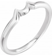 14K White 4.1 mm Band