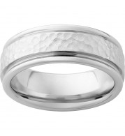 Serinium Rounded Edge Band with Moon Finish