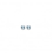 Gems One 14Kt White Gold Aquamarine (1/5 Ctw) Earring